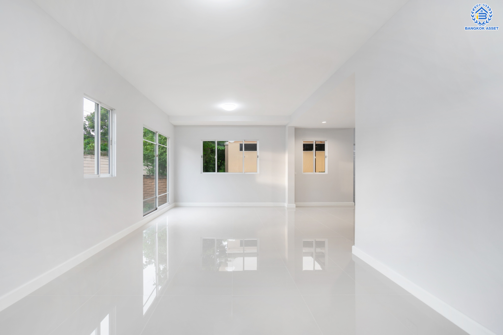 บ้านมือสองตกแต่งใหม่ โครงการ เดอะแพลนท์ ราชพฤกษ์-พระราม5 #หลังมุม! เนื้อที่ 51.2 ตร.ว. ฟังก์ชัน 3 ห้องนอน 2 ห้องน้ำ จอดรถได้ 2 คัน บนทำเลศักยภาพ เดินทางสะดวก ใกล้วงเวียนพระราม5, The Walk, ทางด่วน ศรีรัช และรถไฟฟ้าสายสีม่วง "สถานีบางรักใหญ่"